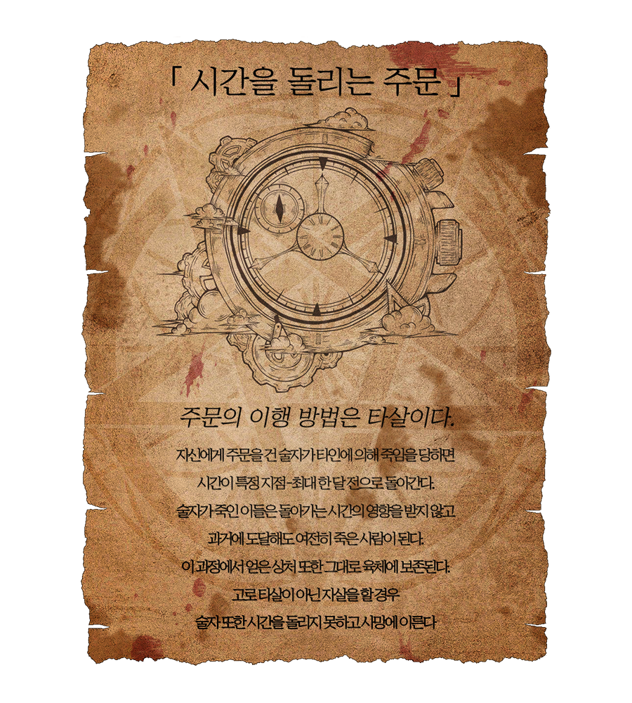 시간을 돌리는 주문